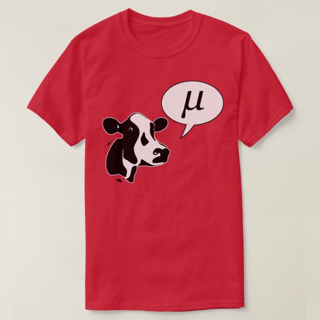 Camiseta La vaca científica se va a Mu (Diseño del anverso)
