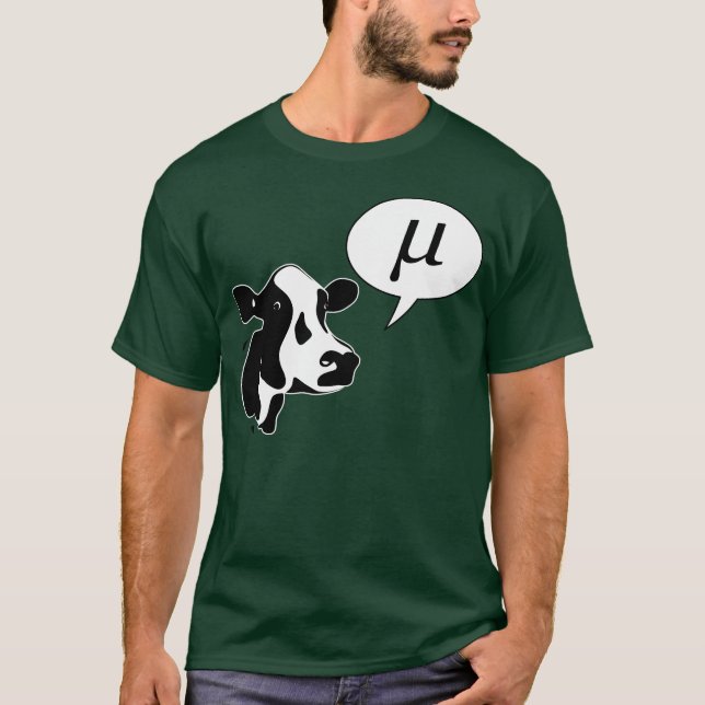 Camiseta La vaca científica va MU (Anverso)