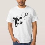 Camiseta La vaca científica va MU<br><div class="desc">O Griego.  ¡Él va Mμμμμμμμμ!</div>