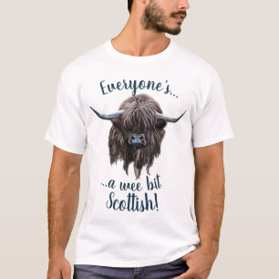 Camiseta ¡La vaca de la montaña, cada una es un escocés