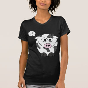 Camiseta La vaca dice el μ
