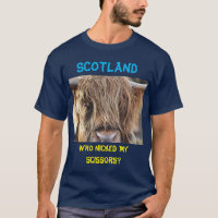 La vaca larga y divertida de Escocia