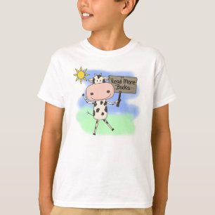 Camiseta La vaca leyó más libros