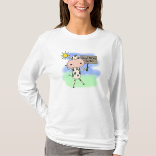 Camiseta La vaca leyó más libros