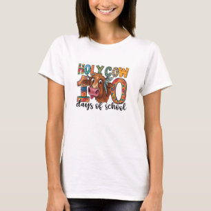Camiseta La vaca sagrada 100 días de escuela 100 días de ed