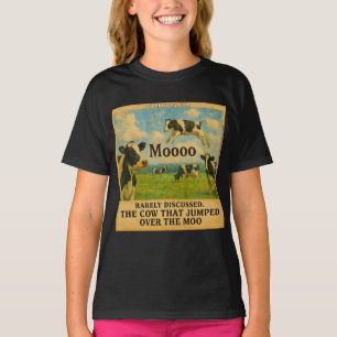 Camiseta La vaca saltó sobre la Moo – Carrito de granja cap