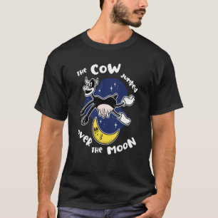 Camiseta La vaca saltó sobre los Chicas de la luna