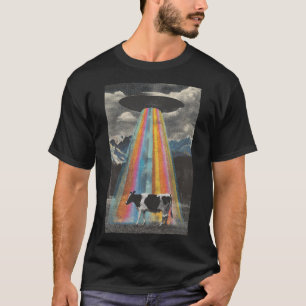 Camiseta La vaca secuestrada al espacio