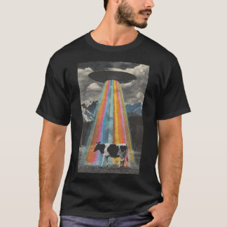 Camiseta La vaca secuestrada al espacio