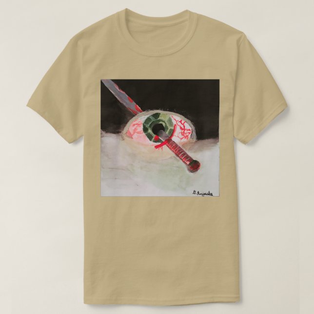 Camiseta La valentía de un guerrero (Diseño del anverso)