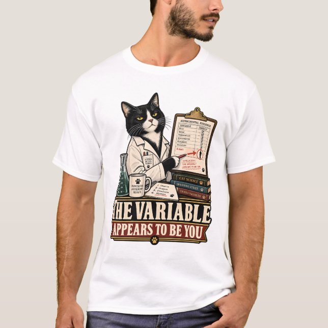 CAMISETA LA VARIABLE PARECE SER USTED (Anverso)