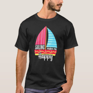 Camiseta La vela me hace feliz