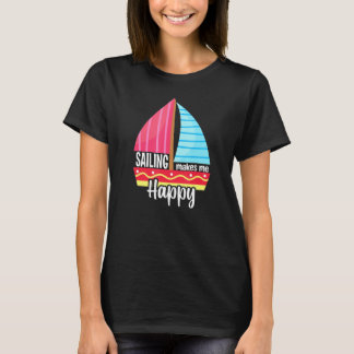Camiseta La vela me hace feliz