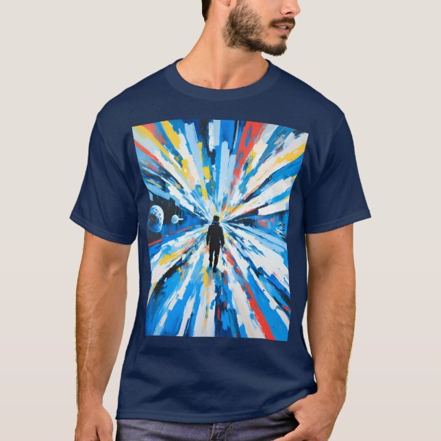 Camiseta La velocidad en el espacio (Anverso)