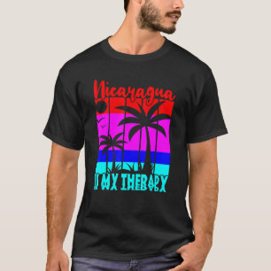 Camiseta La Vendimia que amo a Nicaragua es mi terapia