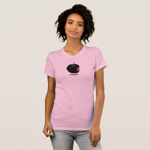 Camiseta La veneno rosa de Lisa, la Apple Bitten