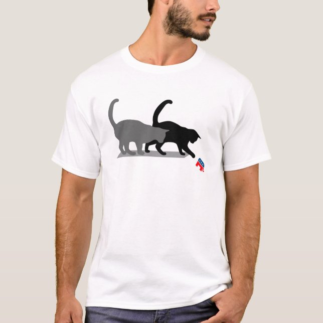 Camiseta La venganza de los gatos por Kamala (Anverso)