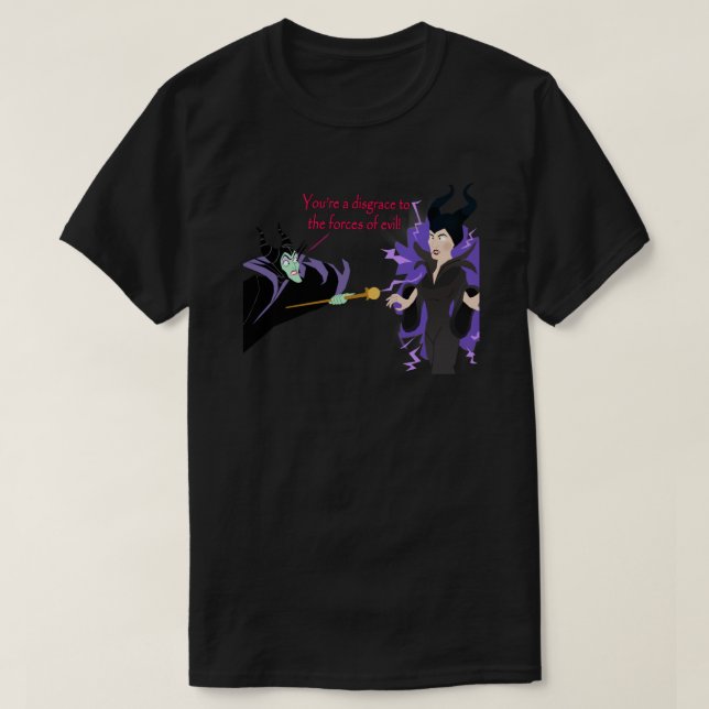 Camiseta ¡La venganza del maléfico! 1,png (Diseño del anverso)