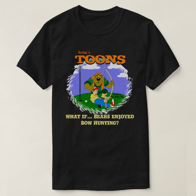 Camiseta La venganza del oso pardo (Diseño del anverso)