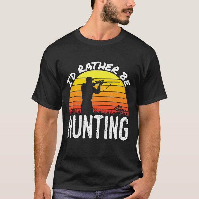 Camiseta La Vensión De Caza De Venenos Elk Moose Hunter Pre (Anverso)