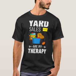 Camiseta La venta de yard cerca de mí Rótulo encuentra artí