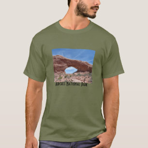 Camiseta La ventana del norte arquea el parque nacional