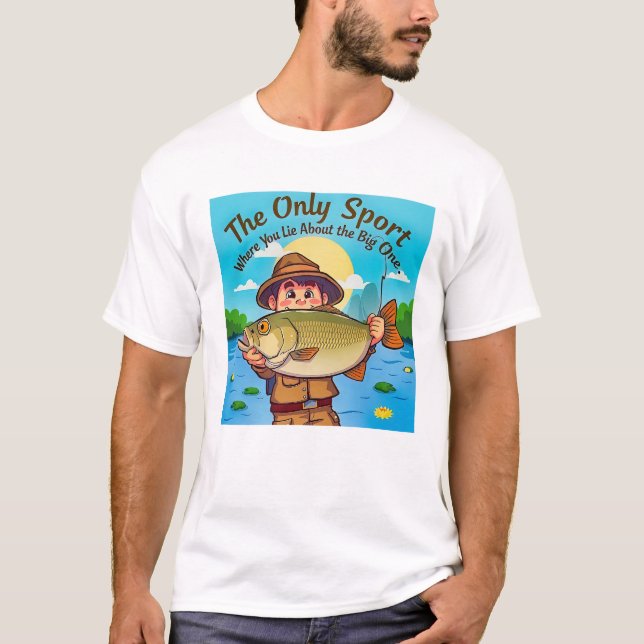 Camiseta La Verdad de la Pesca (Anverso)