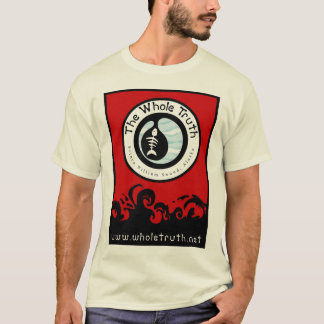 Camiseta La verdad entera - diseño rojo