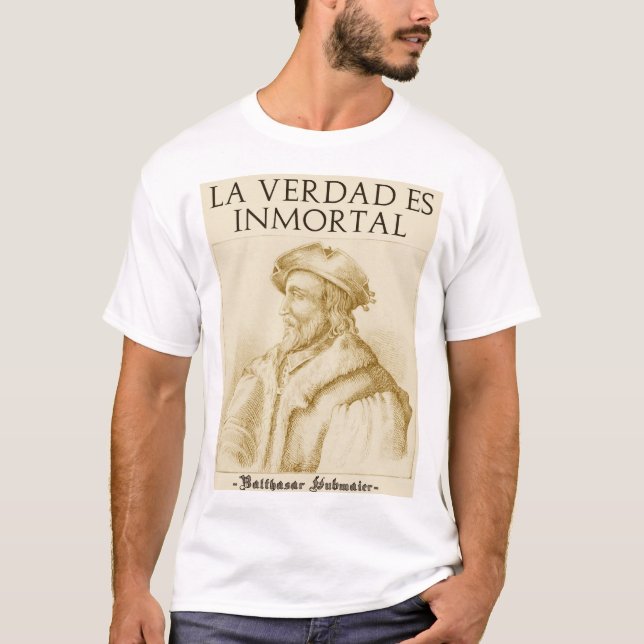 Camiseta La Verdad Es Inmortal(Gold) (Anverso)
