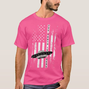 Camiseta La Verdad Es Que Acá La Bandera De Los Ee.Uu.
