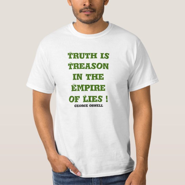 Camiseta La verdad es traición (Anverso)