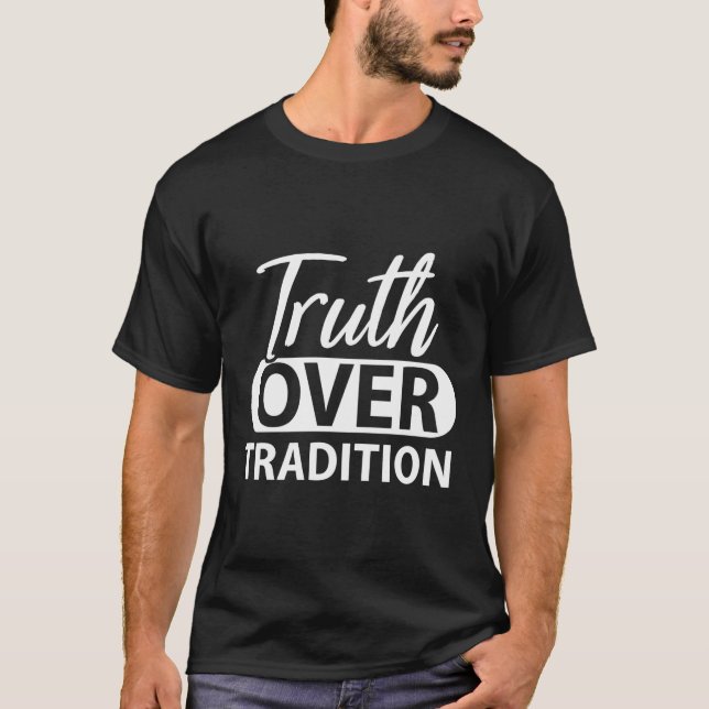 Camiseta La verdad sobre la tradición hebrea israelita (Anverso)