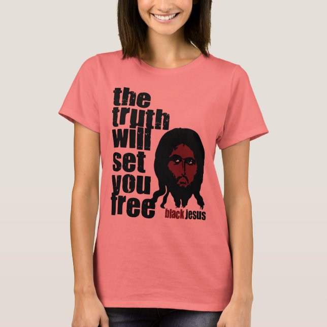 Camiseta la verdad te hará libre (Anverso)