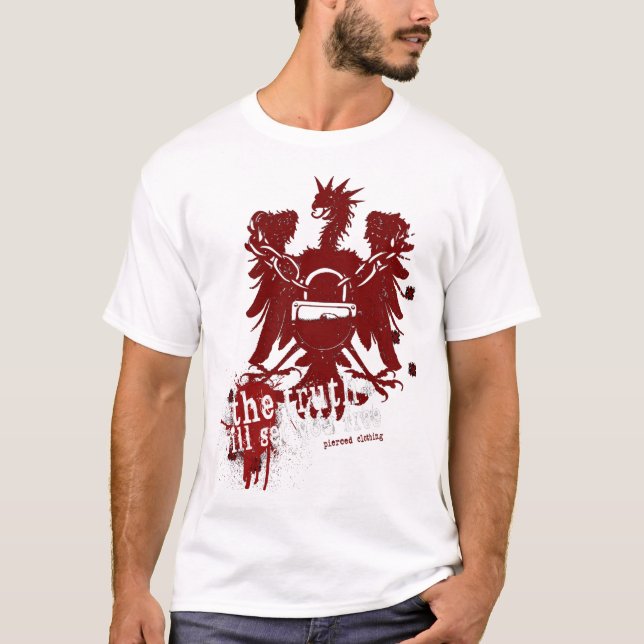 Camiseta La verdad te liberará (Anverso)