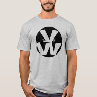 Camiseta La verdura guerrea logotipo en gris