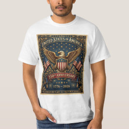 Camiseta La versión 1 del 250 aniversario de América