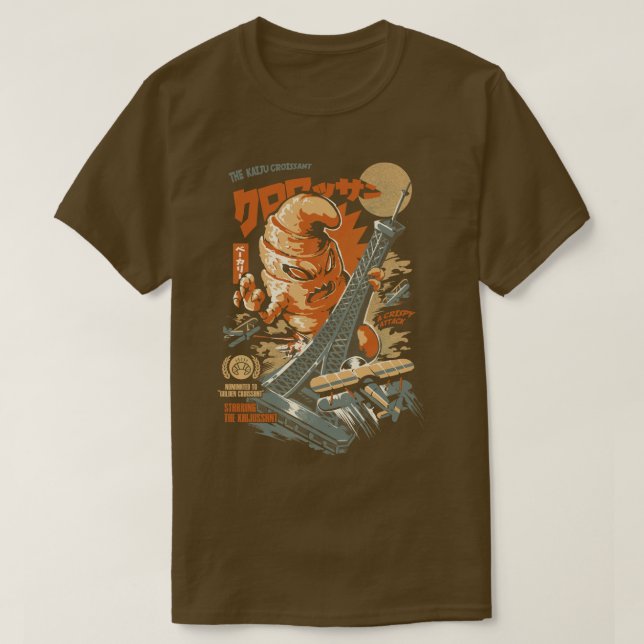 Camiseta La versión negra de Kaijussant (Diseño del anverso)