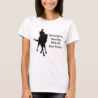 Camiseta La Vestimenta Está Bailando Con Mi Mejor Amigo