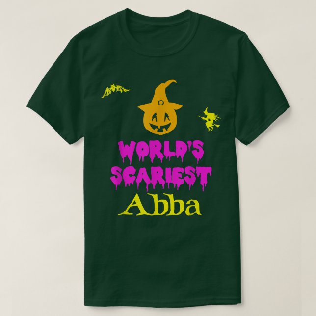 Camiseta La vestimenta más precaria del mundo en Abba Hallo (Diseño del anverso)