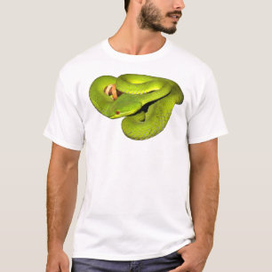 Camiseta La víbora de hoyo blanco-labiada