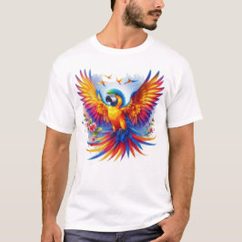 Camiseta La vibrante sinfonía del loro