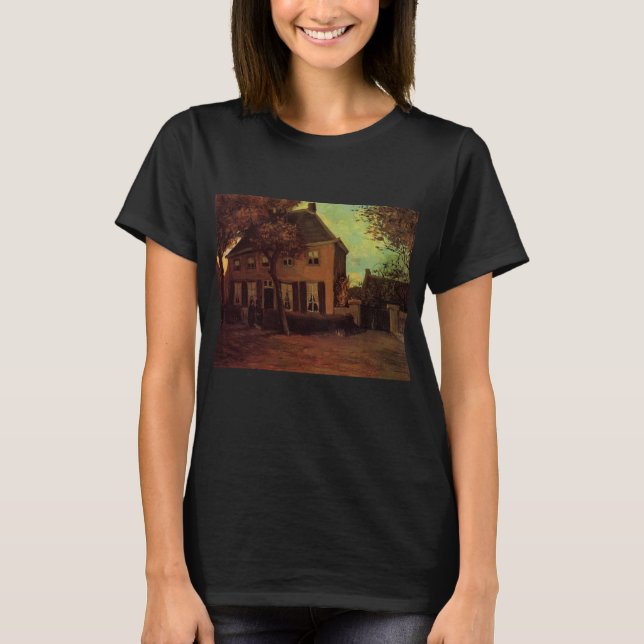 Camiseta La vicaría en Nuenen por Vincent van Gogh (Anverso)
