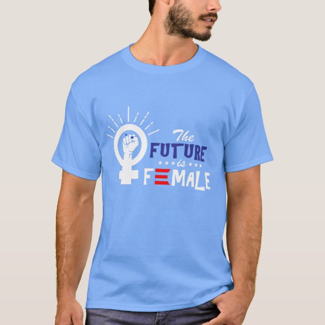 Camiseta La vicepresidenta Kamala Harris Future es una muje (Anverso)