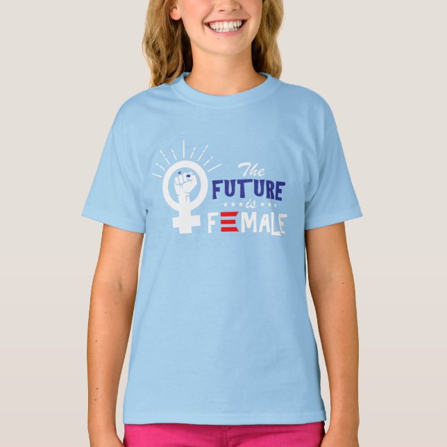 Camiseta La vicepresidenta Kamala Harris Future es una muje (Anverso)