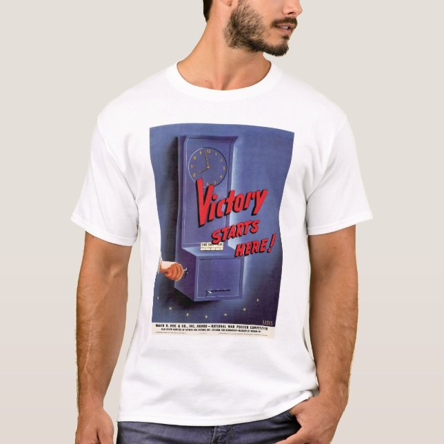 Camiseta ¡La Victoria Comienza Aquí! (Anverso)