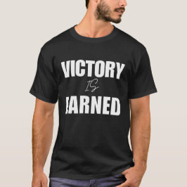 Camiseta La victoria es un entrenamiento motivacional del a