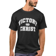 La victoria está en Cristo | Estilo Varsity cristi