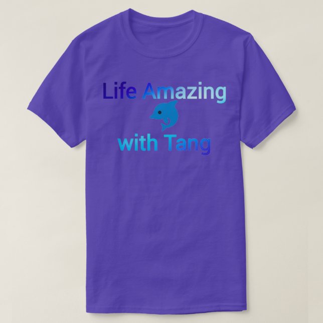 Camiseta La vida asombrosa con el tanque (Diseño del anverso)