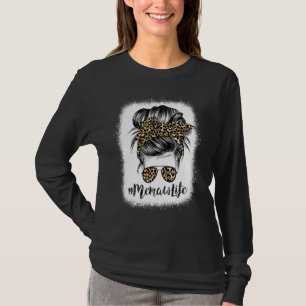 Camiseta La Vida Clásica De Memaw Con Tonos De Patrón Leopa