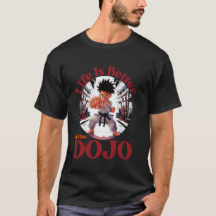 Camiseta La Vida Clásica Es Mejor En El Dojo, Divertido Kar